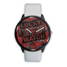 Lucky Fishing Watch - Red  Grunge