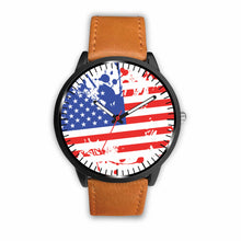 American Flag Paint Brush Watch